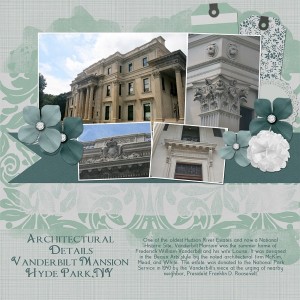 Architectural Details - Vanderbilt Mansion