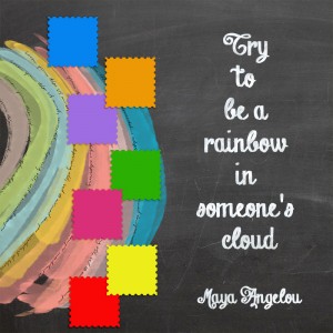 MOC 7 - 17 The Rainbow Page - Be A Rainbow