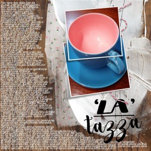 'LA' Tazza