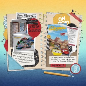 MOC Day 24 Disney New Land Memorabilia