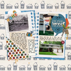 MOC Day31 - Travelers Notebook & Connections - Home Sweet Home