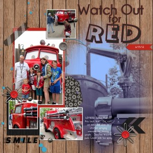 MOC Day 16 Disney Watch Out for Red