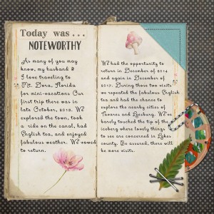 January 31: Traveler's Notebook + Connections