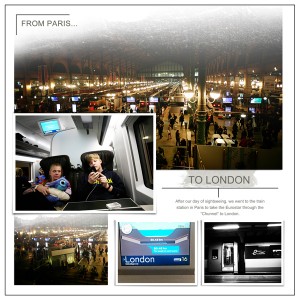 From Paris to London