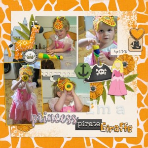 Princess Pirate Giraffe