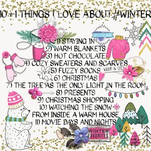 10+1 things I love about #winter