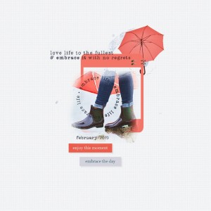Technique Slow Scrap-February/2019-Out Of Bounds Framing-Dance In The Rain