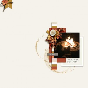 by the fire