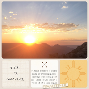 Grand Canyon Sunrise
