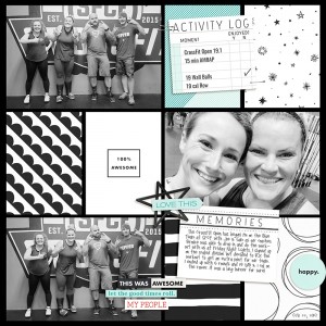 Black & White Challenge - CrossFit Open 19.1