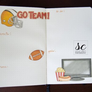 Bujo: Superbowl Party!
