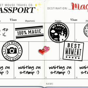 Project Mouse FANiversary Passport