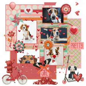 February-Template Challenge-Sweet Girl