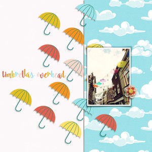 Umbrellas Overhead