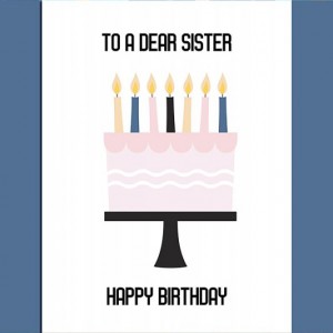 Card for my sister