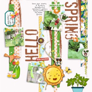 spring in the garden