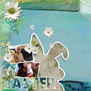 Easter 2018 March Scrap lift Challenge