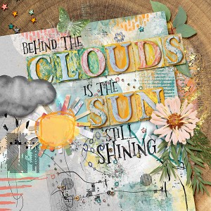 Behind the clouds
