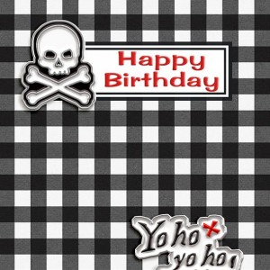 Yo Ho Ho Ho card for a boy