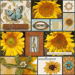 Homemade-sunflowers