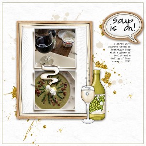 Soup is on (Speed Scrap 3/13)
