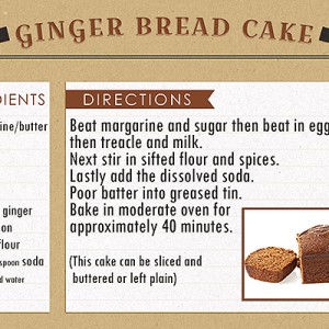 Ginger Bread Cake