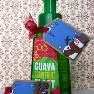 Glitter Gift Tags