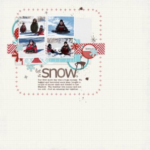 Fallen snow