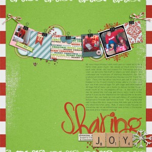 sharing christmas joy