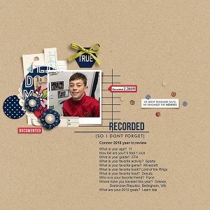 2019 Recorded - So I Won't Forget Connor