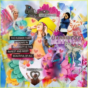Scraplift Challenge-March-MrsPeel-Different Is Beautiful