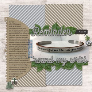 Reminder 'Round My Wrist