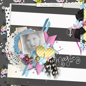 Magic - March Scraplift Challenge