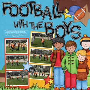 Playing Football