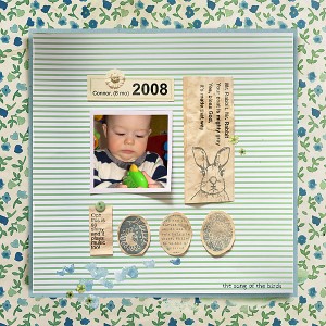 2008 Easter -the Song Of Birds -Connor