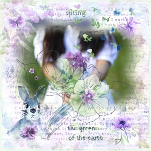 The Committed Crafter-Blended Notes-April-Spring Purples