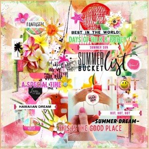 Inspiration Challenge-April-Travel Page-Hawaiian Dreams