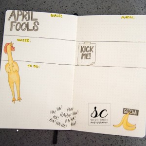 Bujo: April Fools