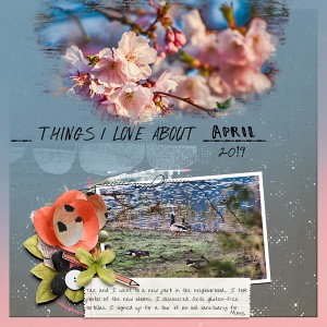 Things I Love About April