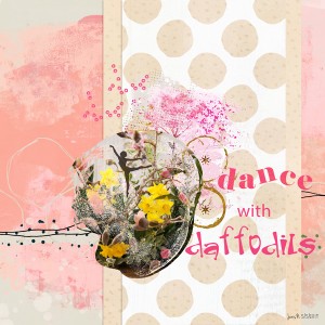 Slow Scrap Sunday_daffodils