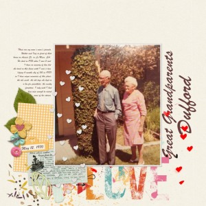 iNSD Monday SlowScrap - Great-grandparents-dufford