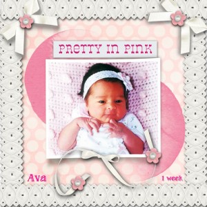 Ava 1 Week Old