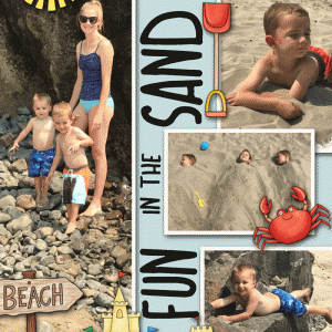 Fun in the sand