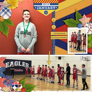 Basketball Tournament Medals