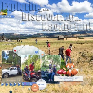 Exploring June 2019 Scraplift challenge