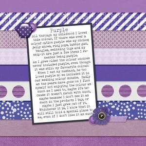 June Inspiration Challenge Purple