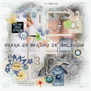 The Committed Crafter-Blended Notes-June-Beauty In Solitude