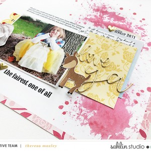 Sahlin Studio CT Princess Collections | Love Ya! Detail