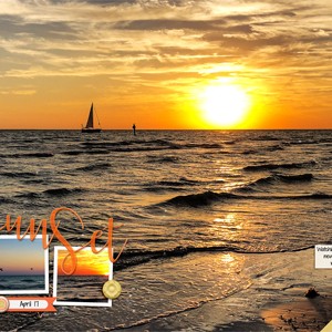 April Sunset