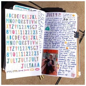 Journal Page - Sticker Sheet